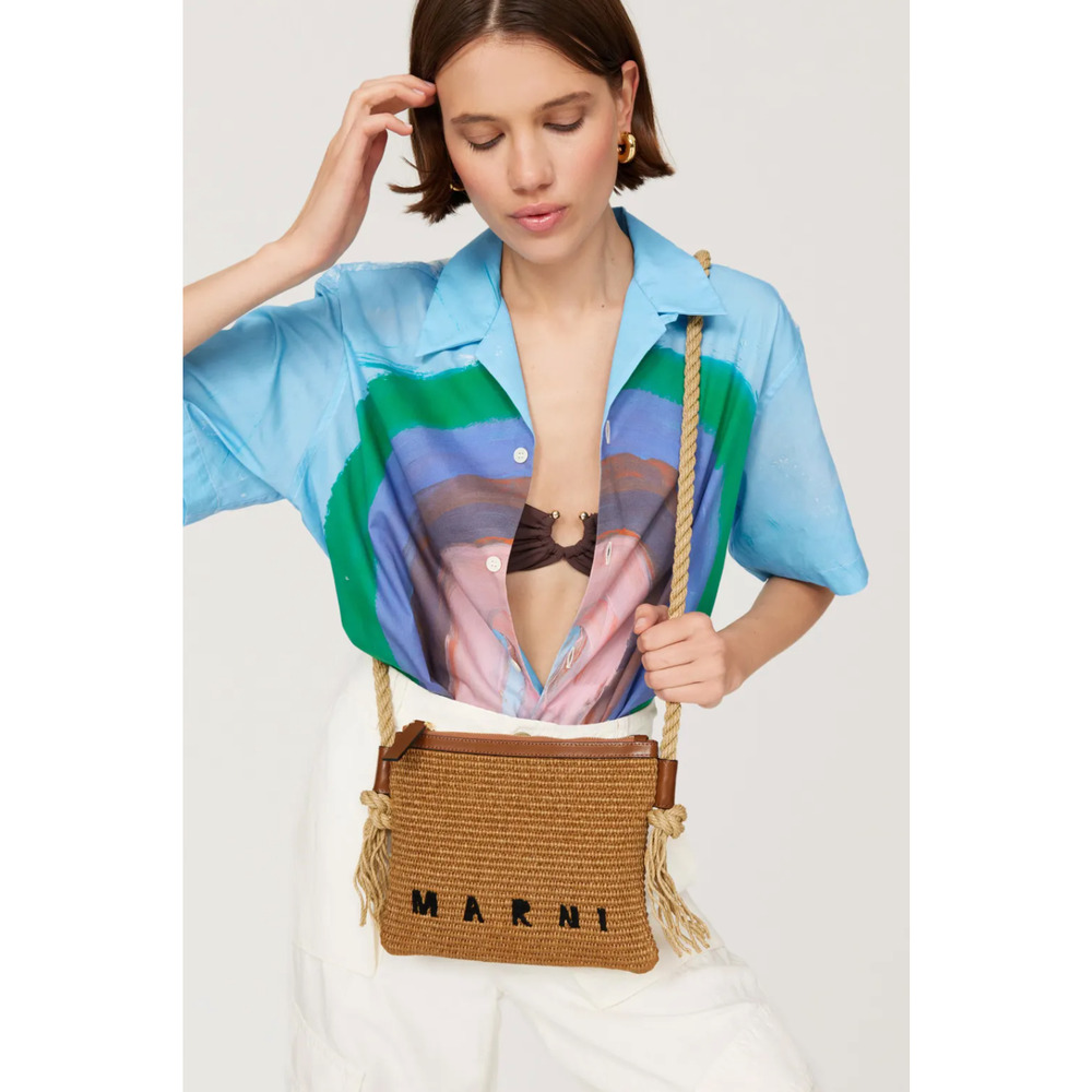 Marni Accessories Marcel Zip Pochette Bag - Picture 3 of 11